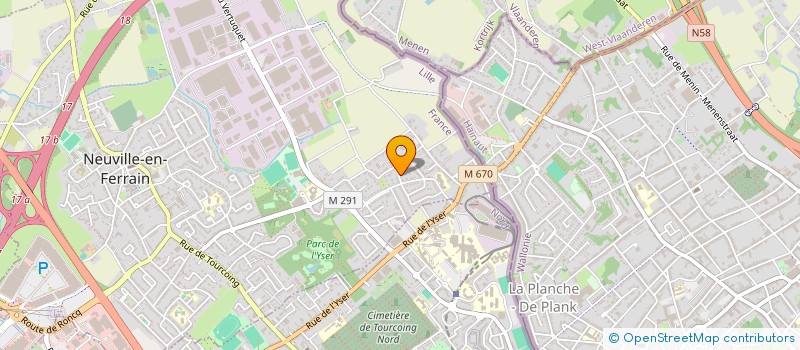 localisation de l'entreprise SCI ZAMS 3 à NEUVILLE-EN-FERRAIN