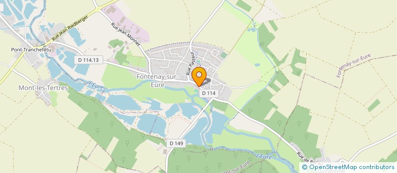 localisation de l'entreprise SCI ZANANIRI à FONTENAY-SUR-EURE