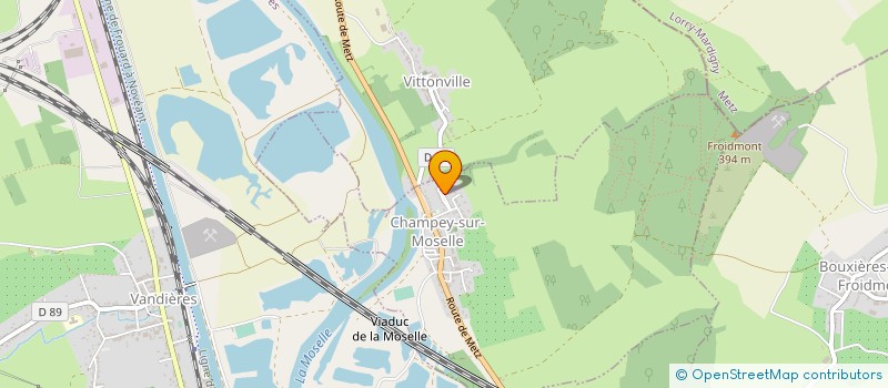 localisation de l'entreprise SCI ZANARDO  CHAMPEY-SUR-MOSELLE