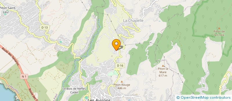 localisation de l'entreprise SCI ZANGALOU I  LES AVIRONS