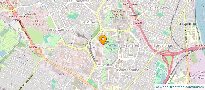 localisation de l'entreprise SCI ZANZEM à TOULOUSE