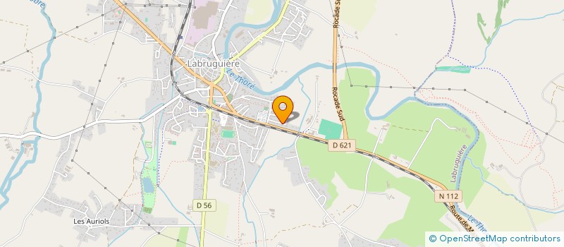 localisation de l'entreprise SCI ZAPALI  LABRUGUIERE