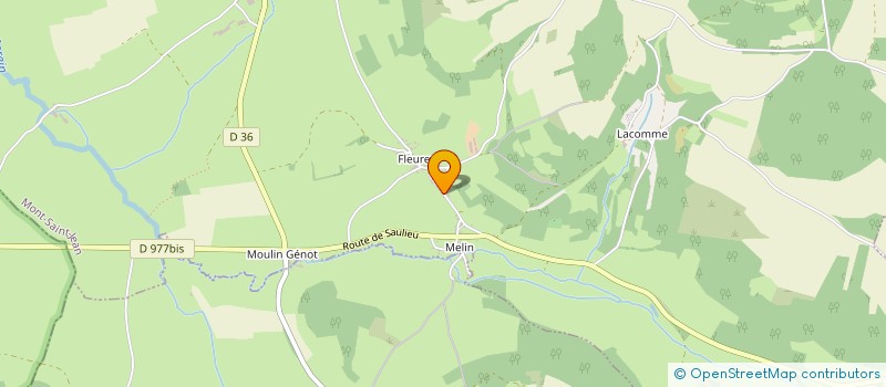 localisation de l'entreprise SCI ZAPPA  MONT-SAINT-JEAN