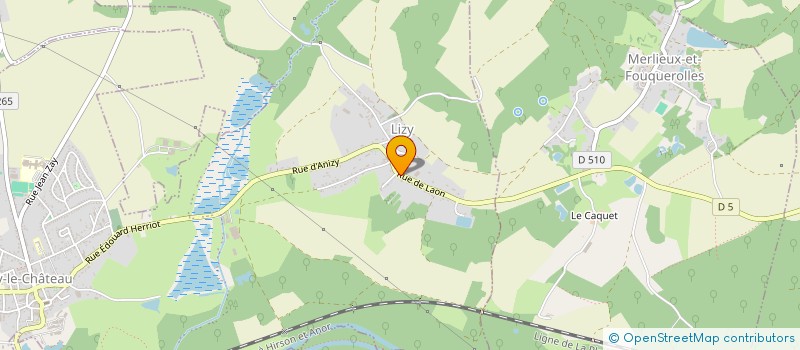 localisation de l'entreprise SCI ZAPPY IMMOBILIER  ANIZY-LE-GRAND