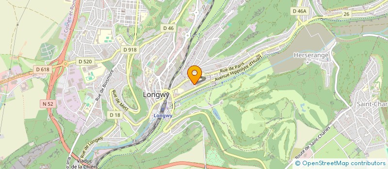 localisation de l'entreprise SCI ZAPRA2 à LONGWY