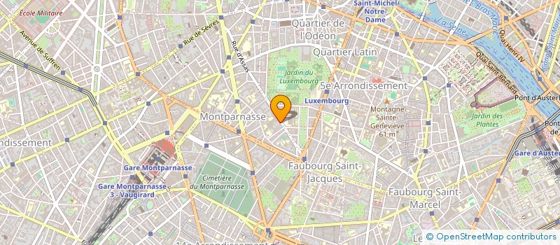 localisation de l'entreprise SCI ZARA ASSAS  PARIS