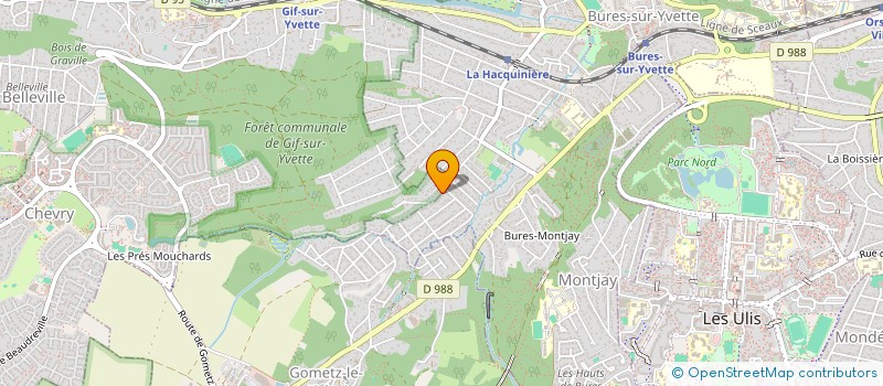 localisation de l'entreprise SCI ZARAGOZA IMMOBILIER  BURES-SUR-YVETTE