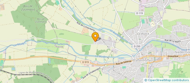 localisation de l'entreprise SCI ZARAH  VAL-DE-MODER