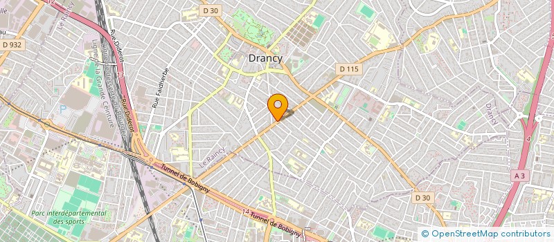 localisation de l'entreprise SCI ZARANDI à DRANCY