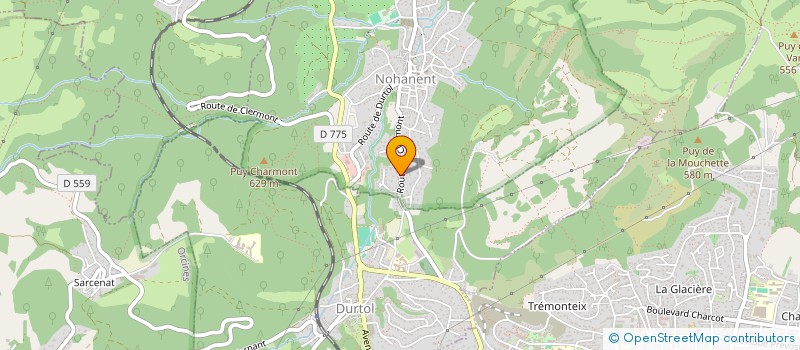 localisation de l'entreprise SCI ZARANTONELLO  NOHANENT