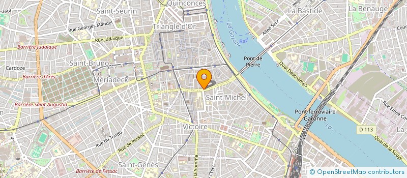 localisation de l'entreprise SCI ZARDA  BORDEAUX
