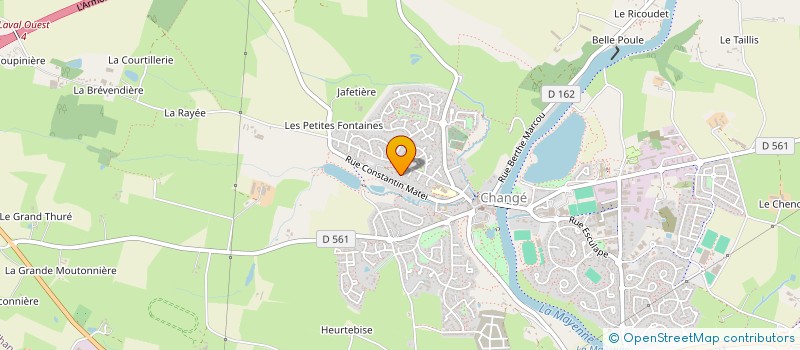 localisation de l'entreprise SCI ZARIMAAM  CHANGE