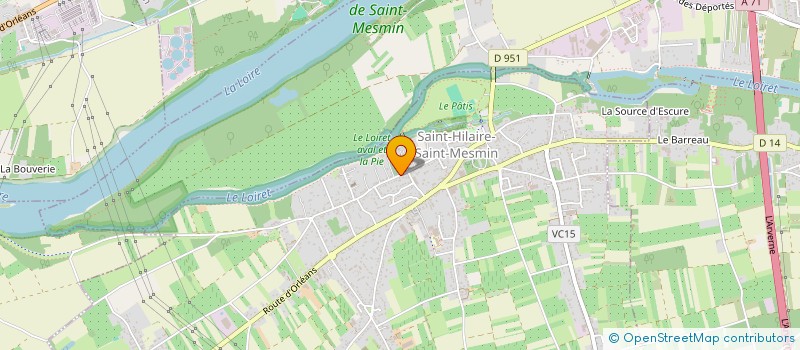 localisation de l'entreprise SCI ZARVOY à SAINT-HILAIRE-SAINT-MESMIN