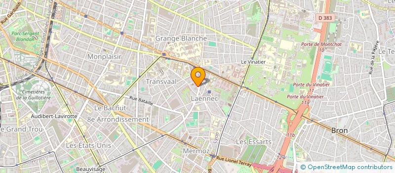 localisation de l'entreprise SCI ZAVAGUI  LYON