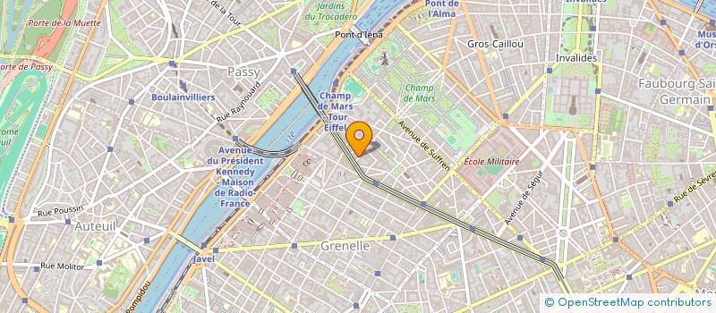 localisation de l'entreprise SCI ZAWY  PARIS