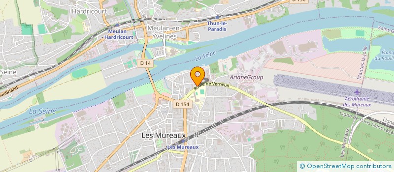 localisation de l'entreprise SCI ZAY à LES MUREAUX