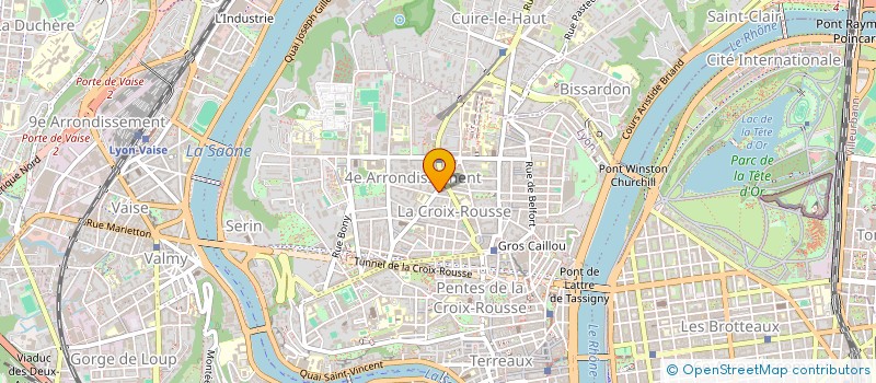 localisation de l'entreprise SCI ZAYANE  LYON