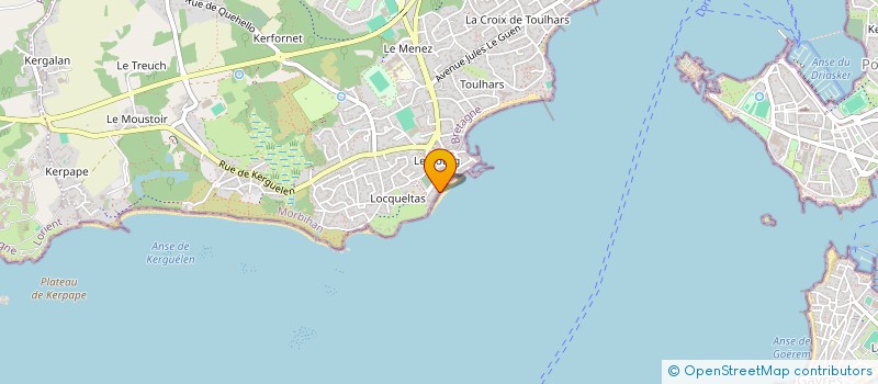 localisation de l'entreprise SCI ZAZA  LARMOR-PLAGE