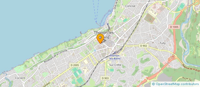 localisation de l'entreprise SCI ZAZAKELY à THONON-LES-BAINS
