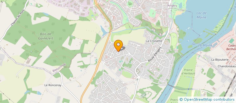 localisation de l'entreprise SCI ZAZOU  BOUCHEMAINE