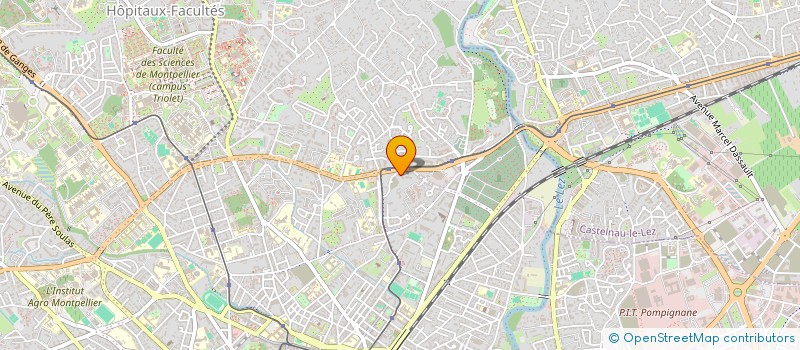 localisation de l'entreprise SCI ZAZOU à MONTPELLIER