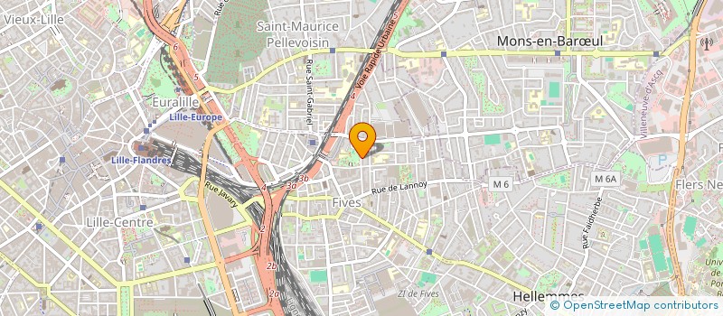 localisation de l'entreprise SCI ZAZOULAO à LILLE