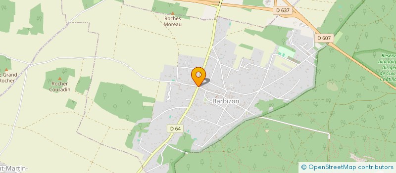 localisation de l'entreprise SCI ZBT  BARBIZON