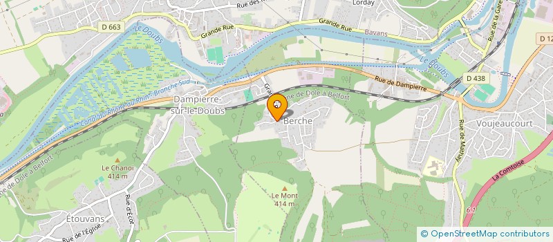 localisation de l'entreprise SCI ZC  BERCHE