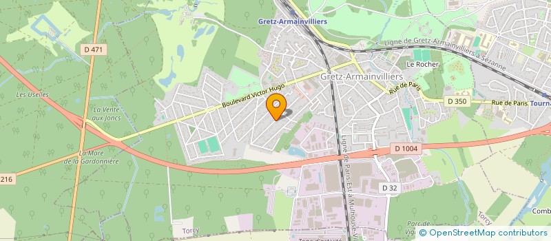 localisation de l'entreprise SCI ZC IMMO  GRETZ-ARMAINVILLIERS