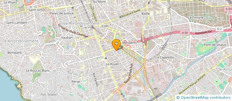 localisation de l'entreprise SCI ZEBEL à MARSEILLE