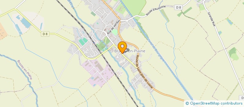 localisation de l'entreprise SCI ZEBRA  BRAZEY-EN-PLAINE