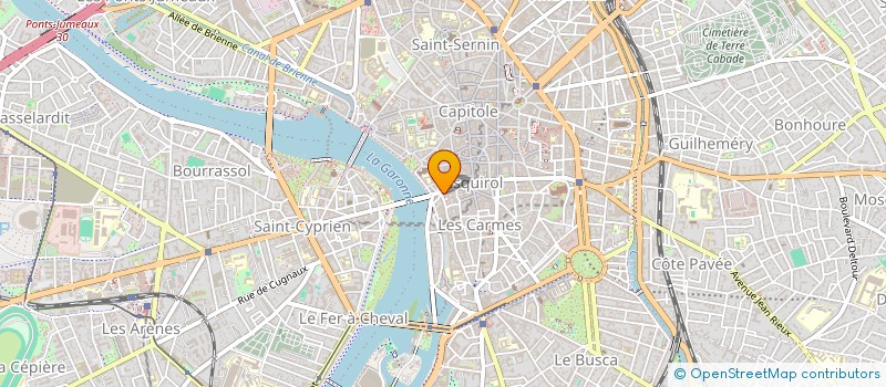 localisation de l'entreprise SCI ZEDEKA DEUX  TOULOUSE