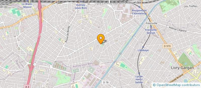 localisation de l'entreprise SCI ZEGHADI à AULNAY-SOUS-BOIS