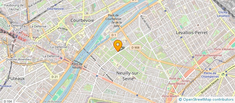 localisation de l'entreprise SCI ZEHEV à NEUILLY-SUR-SEINE