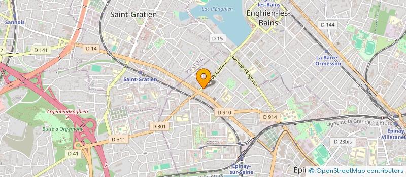 localisation de l'entreprise SCI ZEIMAR à EPINAY-SUR-SEINE