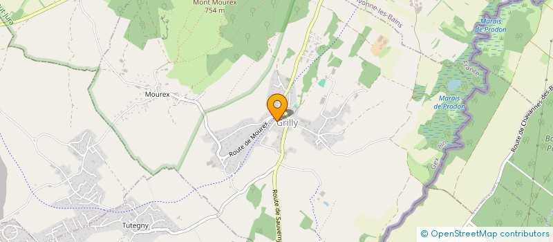 localisation de l'entreprise SCI ZEKA  GRILLY