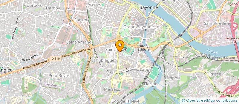 localisation de l'entreprise SCI ZELAIA ALORRA  BAYONNE