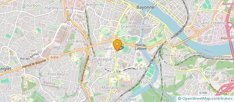 localisation de l'entreprise SCI ZELAIA BAYONNE DDH à BAYONNE