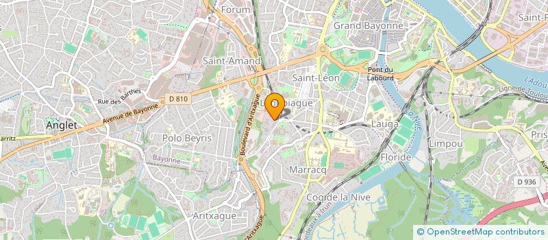 localisation de l'entreprise SCI ZELAIA ELLIPSE à BAYONNE