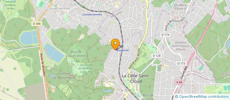 localisation de l'entreprise SCI ZELENA  LA CELLE-SAINT-CLOUD