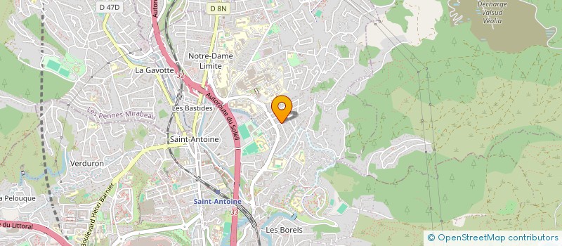 localisation de l'entreprise SCI ZELI à MARSEILLE