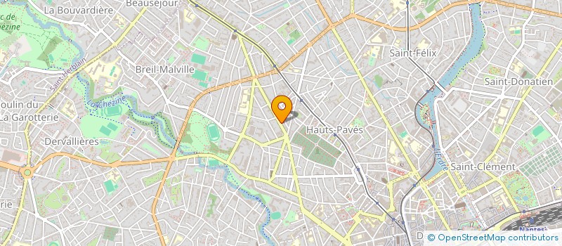 localisation de l'entreprise SCI ZELIE  NANTES