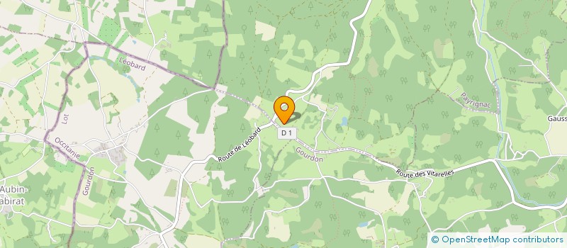 localisation de l'entreprise SCI ZELIE  PAYRIGNAC