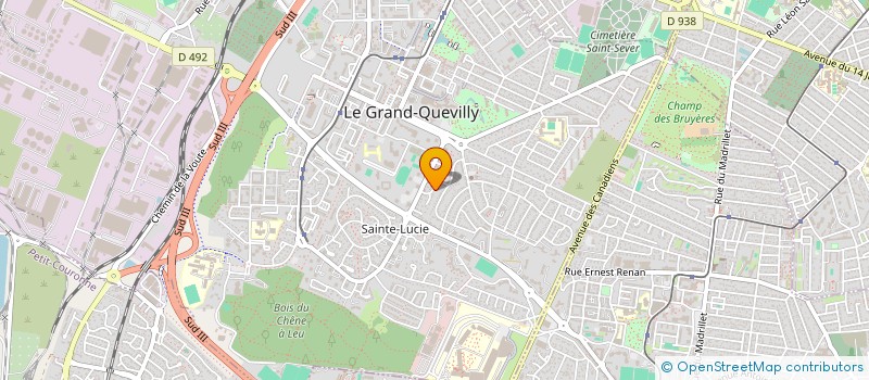 localisation de l'entreprise SCI ZELISAYAS  LE GRAND-QUEVILLY