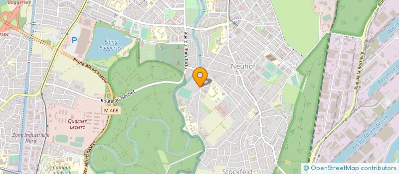 localisation de l'entreprise SCI ZELLENBERG  STRASBOURG