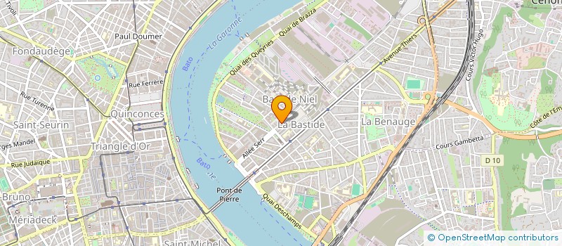 localisation de l'entreprise SCI ZELMA  BORDEAUX