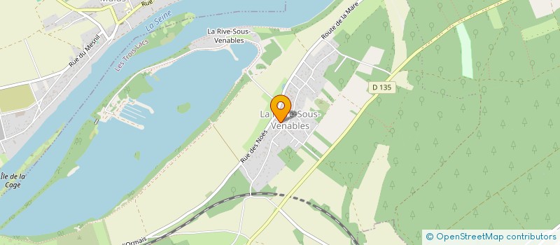 localisation de l'entreprise SCI ZEMAT à LES TROIS LACS