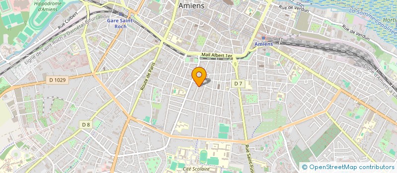 localisation de l'entreprise SCI ZEMMER FRERES à AMIENS