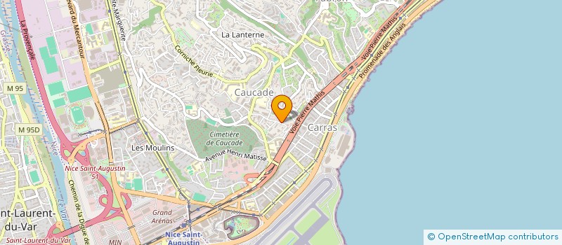 localisation de l'entreprise SCI ZEMOURI à NICE