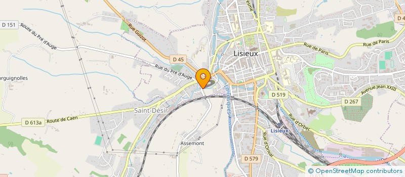 localisation de l'entreprise SCI ZEN  SAINT-DESIR